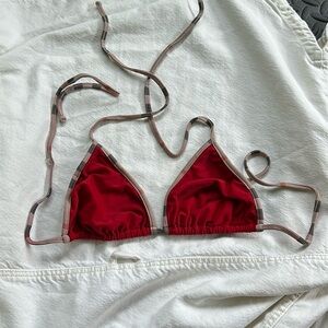 Authentic Burberry bikini top, swimwear top